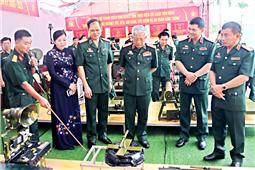 Ấn tượng không gian trưng bày chào mừng đại hội
